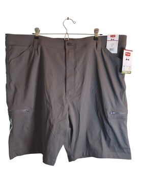 NWT Wrangler Men's Dark Gray Hybrid Performance Shorts Sz44